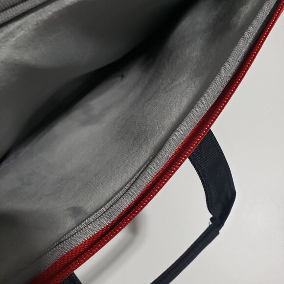 New Hseok Laptop Shoulder Bag in Black/Red‎ - Picture 7 of 12